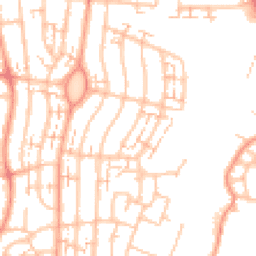 Daytime road noise heatmap for CV6 3GZ
