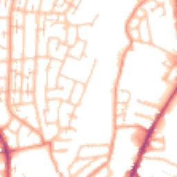 Daytime road noise heatmap for CV6 3LH