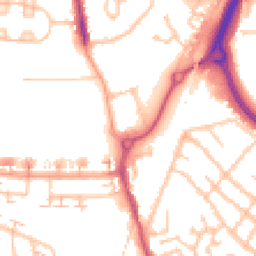 Daytime road noise heatmap for CV6 4BH