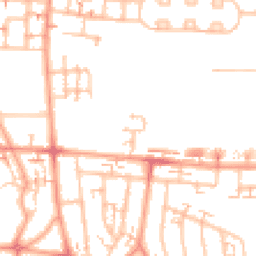 Daytime road noise heatmap for CV6 4NZ