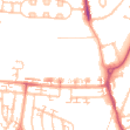 Daytime road noise heatmap for CV6 4QF