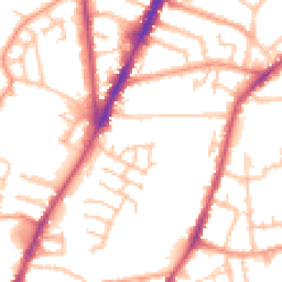 Daytime road noise heatmap for CV6 5FH