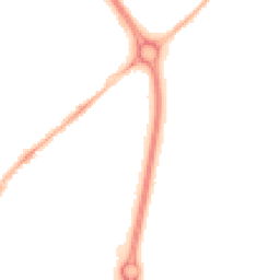 Night-time road noise heatmap for CV6 5GH