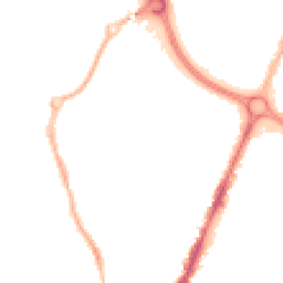 Night-time road noise heatmap for CV6 5LF