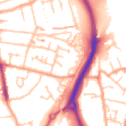 Daytime road noise heatmap for CV6 6GN