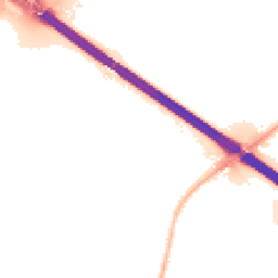 Night-time road noise heatmap for CV6 6JN