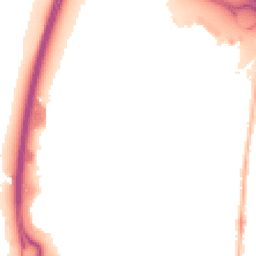 Night-time road noise heatmap for CV6 6NB