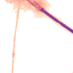 Night-time road noise heatmap for CV6 6PP