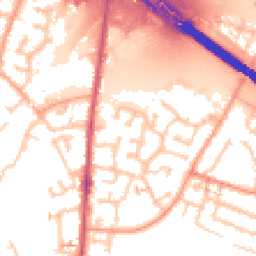 Daytime road noise heatmap for CV6 6PX