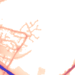 Daytime road noise heatmap for CV6 6QR