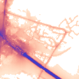 Daytime road noise heatmap for CV6 6RB
