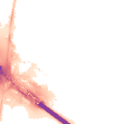 Night-time road noise heatmap for CV6 6RJ