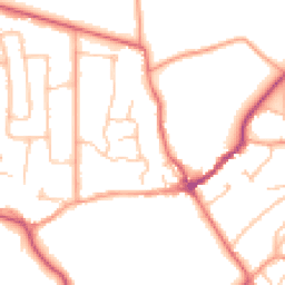 Daytime road noise heatmap for CV8 1AP