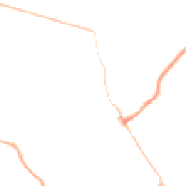 Night-time road noise heatmap for CV8 1AP