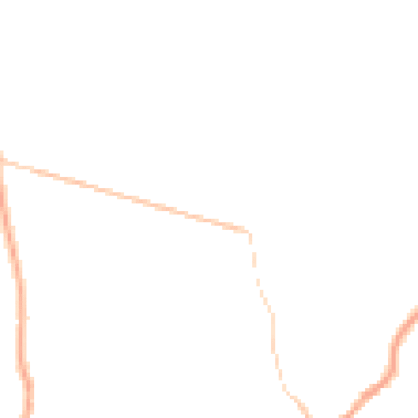 Night-time road noise heatmap for CV8 1BW