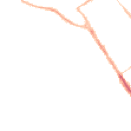 Night-time road noise heatmap for CV8 1EJ