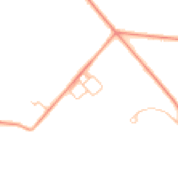 Daytime road noise heatmap for CV8 1QE