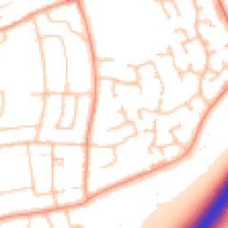 Daytime road noise heatmap for CV8 2AX