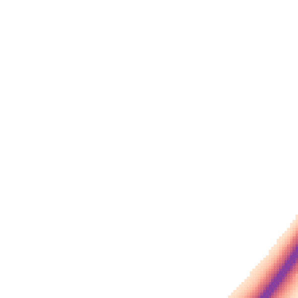 Night-time road noise heatmap for CV8 2AX