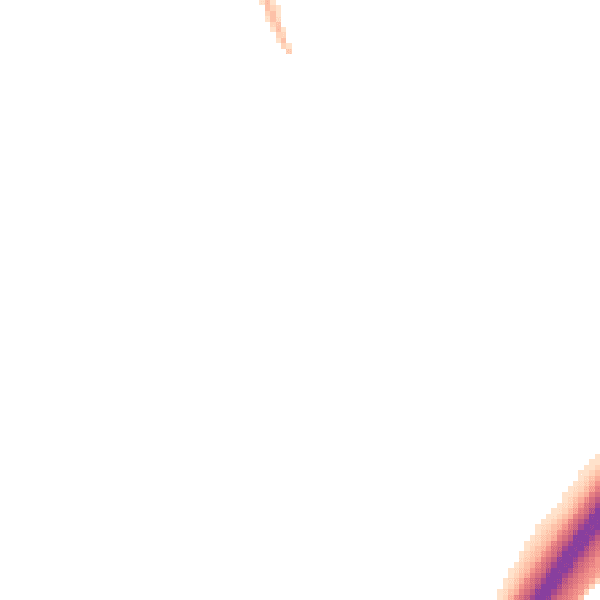 Night-time road noise heatmap for CV8 2QH