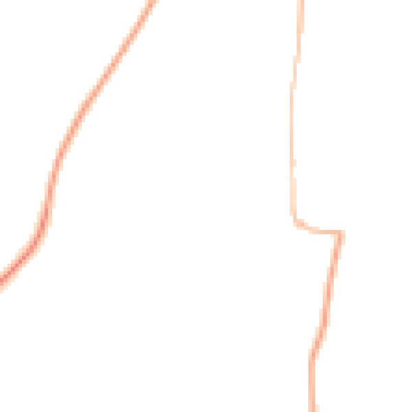 Night-time road noise heatmap for CV8 3DD