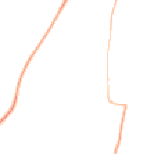 Night-time road noise heatmap for CV8 3DG