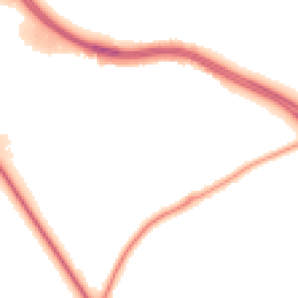 Night-time road noise heatmap for CV8 3FJ