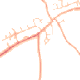 Daytime road noise heatmap for CV8 3FR