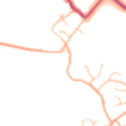 Daytime road noise heatmap for CV8 3HQ