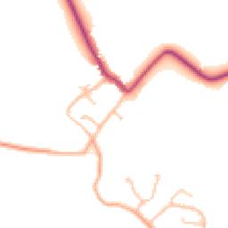 Daytime road noise heatmap for CV8 3HS