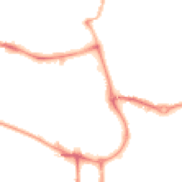 Night-time road noise heatmap for CW1 2BS