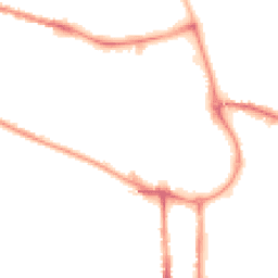 Night-time road noise heatmap for CW1 2LE