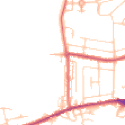 Daytime road noise heatmap for CW1 3FR