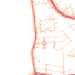 Daytime road noise heatmap for CW1 3GH