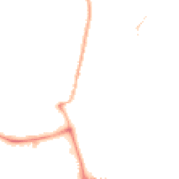 Night-time road noise heatmap for CW1 4BT