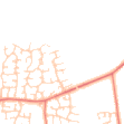 Daytime road noise heatmap for CW1 4QA