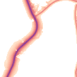 Daytime road noise heatmap for CW1 4QH