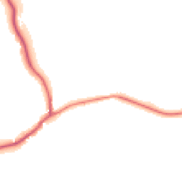 Daytime road noise heatmap for CW1 4RG