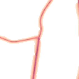 Daytime road noise heatmap for CW1 4RH