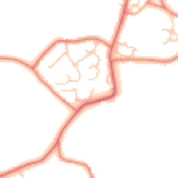 Daytime road noise heatmap for CW1 5AR