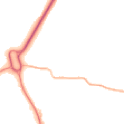 Night-time road noise heatmap for CW1 5NS