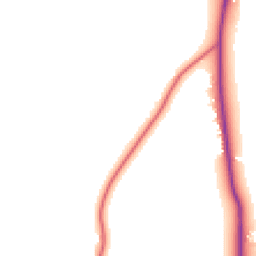 Daytime road noise heatmap for CW10 0LU