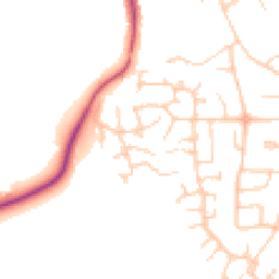 Daytime road noise heatmap for CW10 0PF