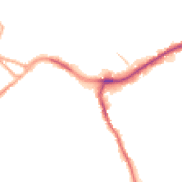 Night-time road noise heatmap for CW10 9AN
