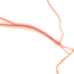 Night-time road noise heatmap for CW10 9FJ