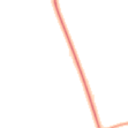 Night-time road noise heatmap for CW10 9JQ