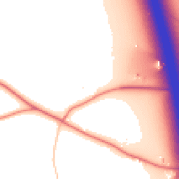 Daytime road noise heatmap for CW10 9LT