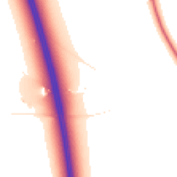 Night-time road noise heatmap for CW10 9LU