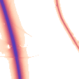 Night-time road noise heatmap for CW10 9LX