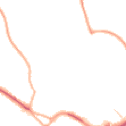 Night-time road noise heatmap for CW10 9PL